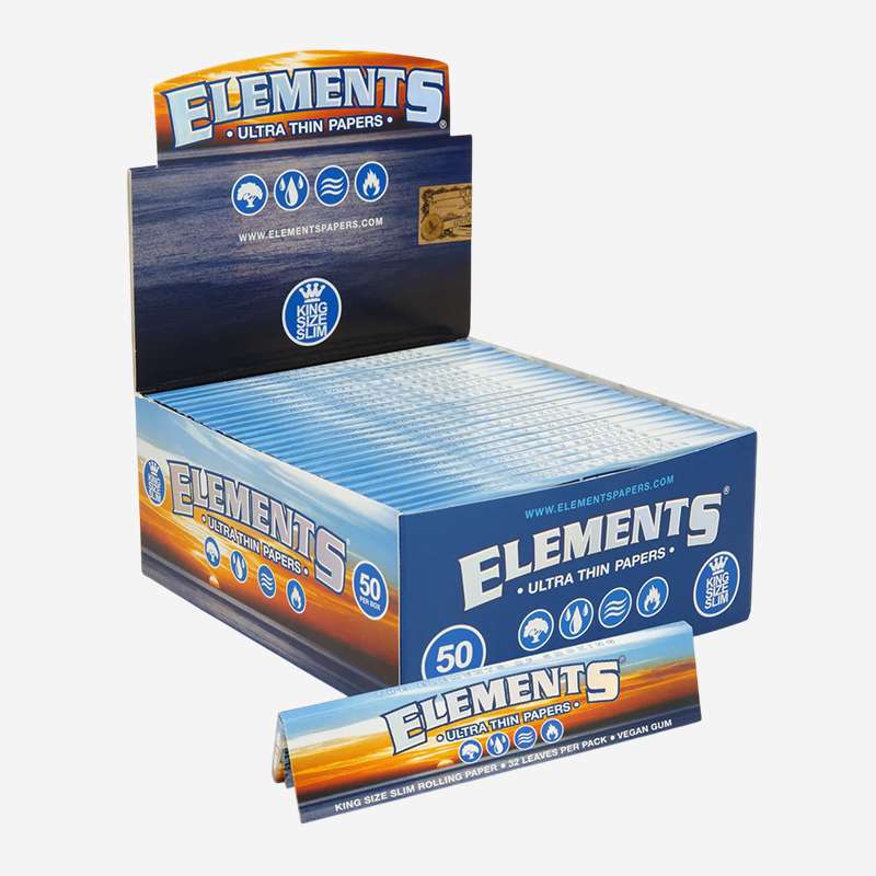 Elements King Size Slim Rolling Papers