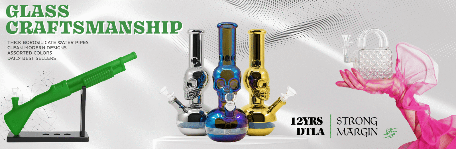 Exclusive accessory from Pipe King Wholesale, leading glass pipe wholesale distributors USA.