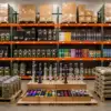 Wholesale oil burner pipe display with glass pipes, bulk inventory, and smoke shop supplies by Pipe King Wholesale