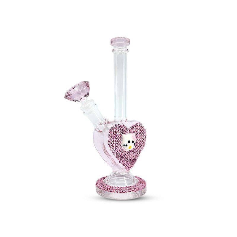 10" Bling Heart Hello Kitty
