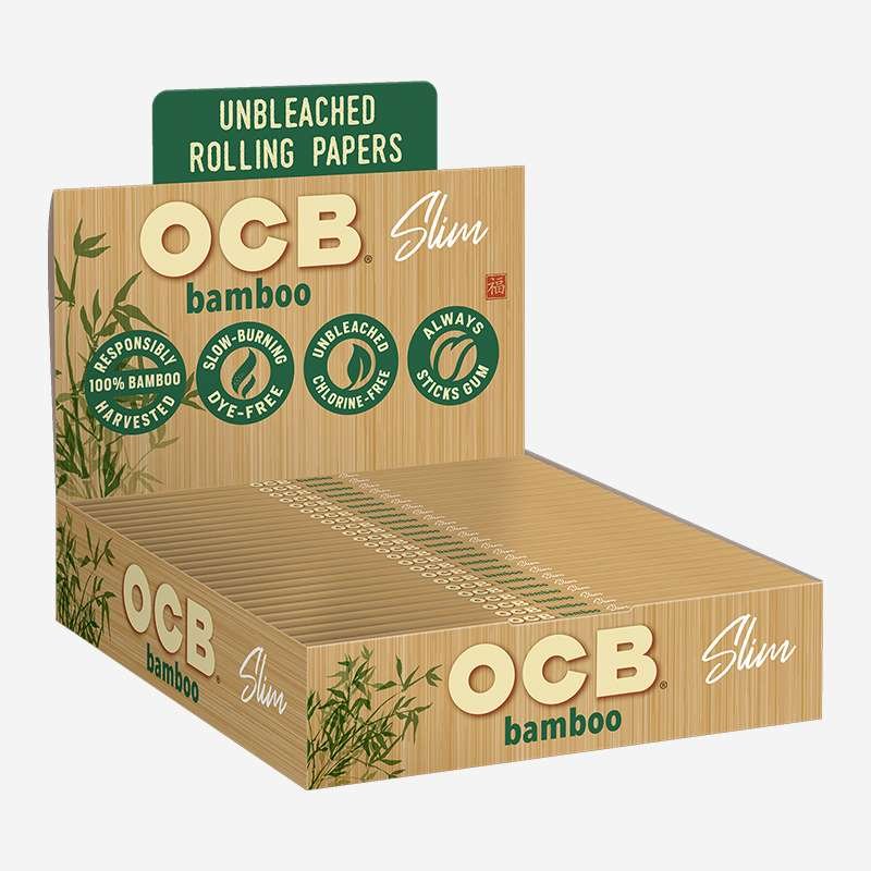 OCB Bamboo Slim Rolling Papers