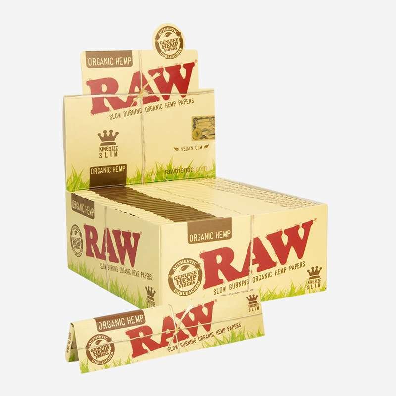 RAW Organic King Size Slim Rolling Papers