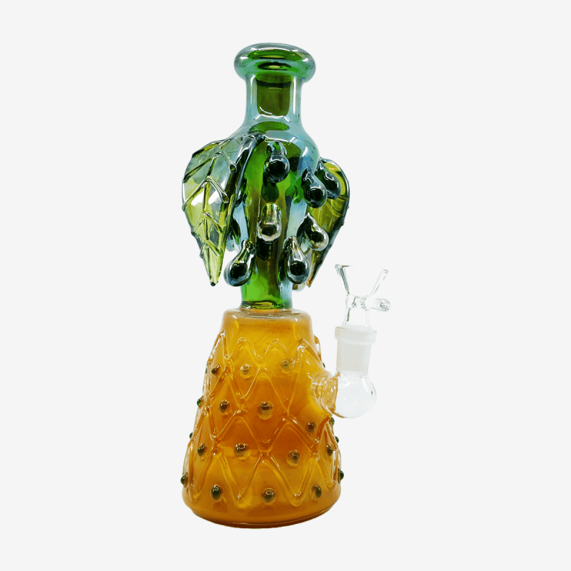 9" DECORATIVE PINEAPPLE BEAKER