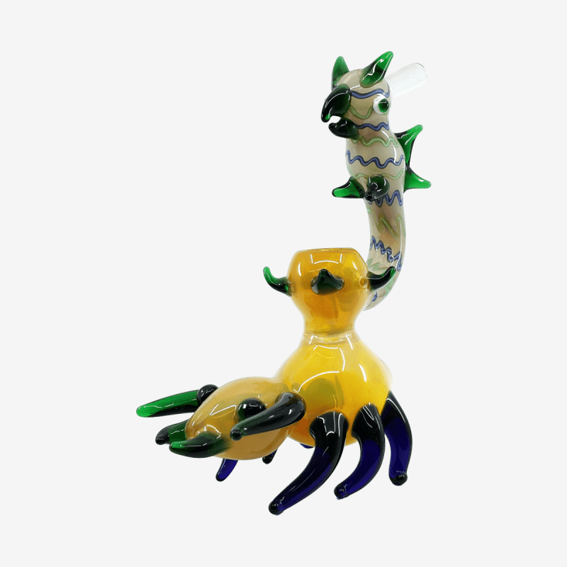 SCORPIO HANDMADE ART WATERPIPE