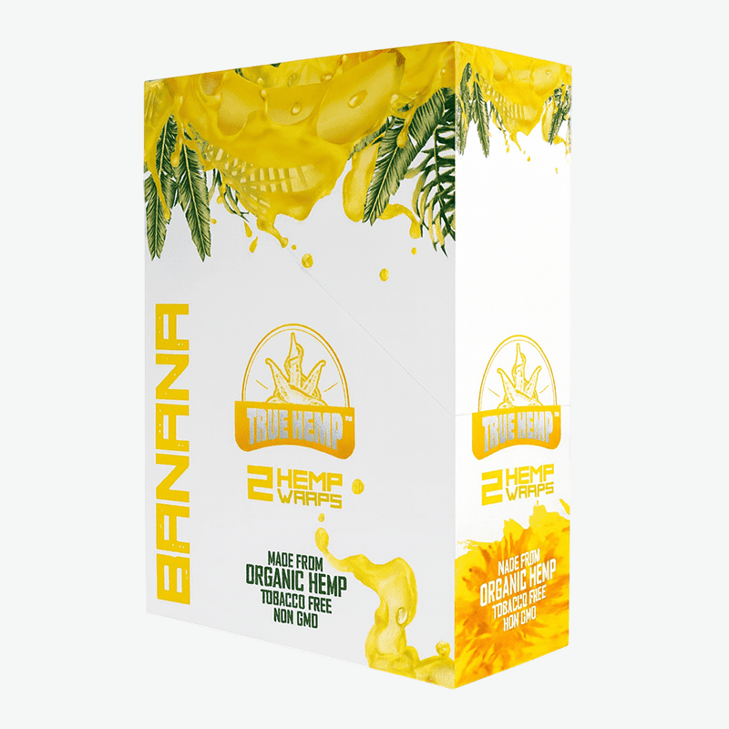 True Hemp Banana Hemp Blunt Wraps
