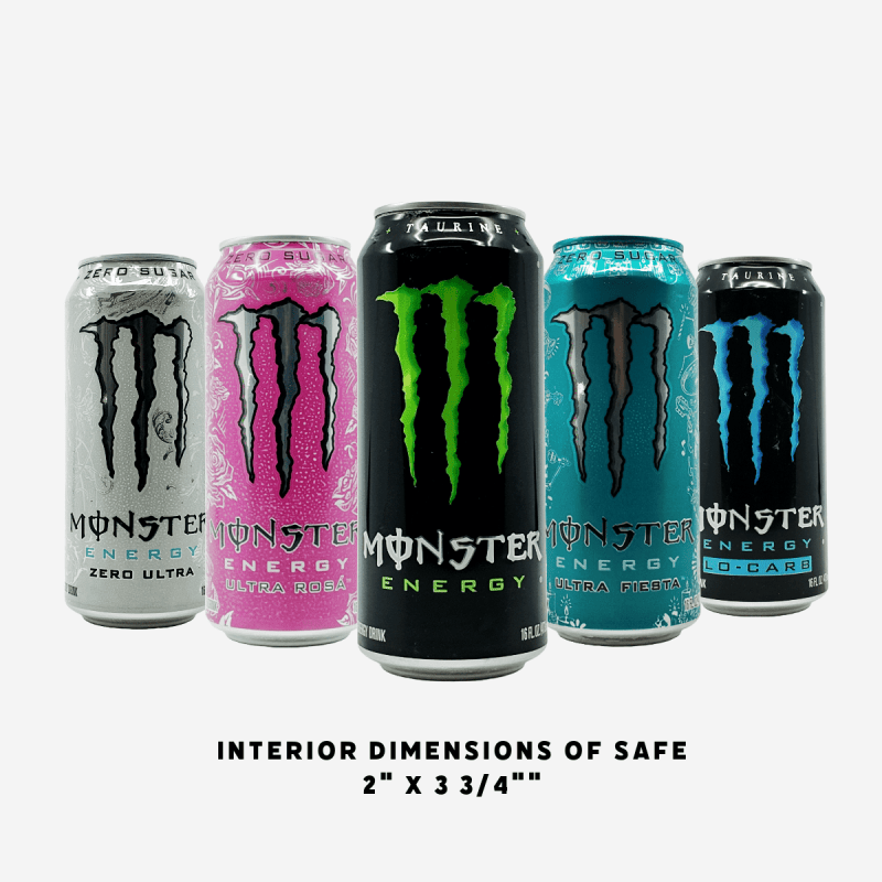 MON$TER ENERGY DRINK DIVERSION SAFE/STASH BOX