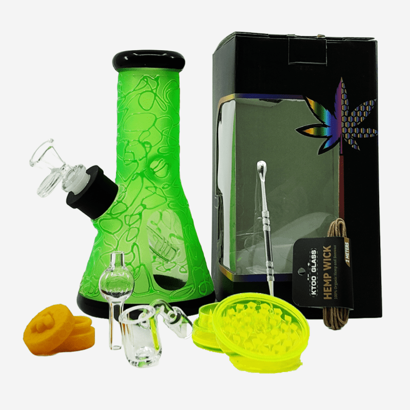 8" BEAKER BONG